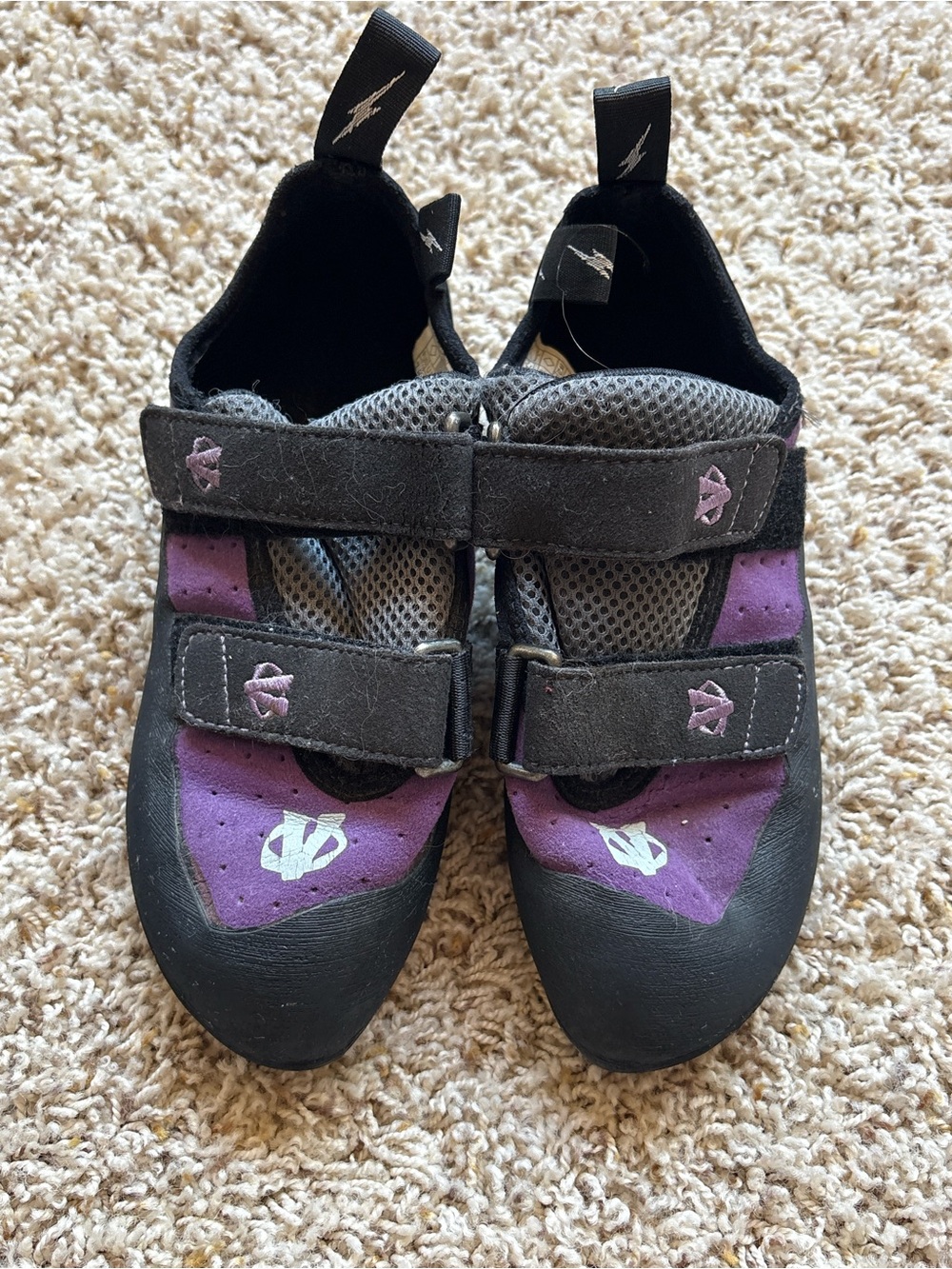 Evolv Elektra Climbing Shoes Women’s Size 7 Purple